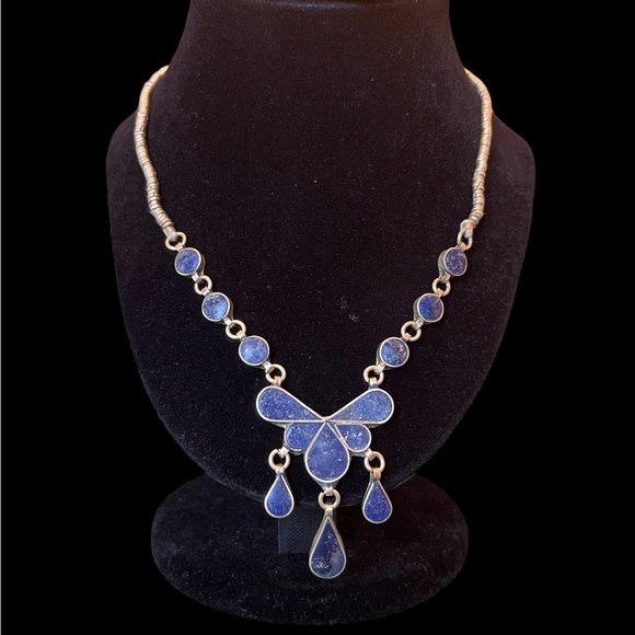 💫STUNNING💫 Lapis Lazuli Necklace - Picture 2 of 6